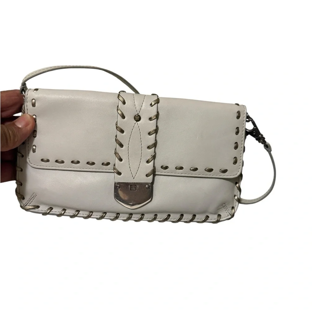Micheal kors Stylish White Leather Women's Bag